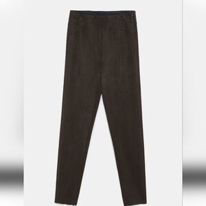 Joe Fresh Women's Faux suede Leggings Stretch Black plus Size 2X NWT.